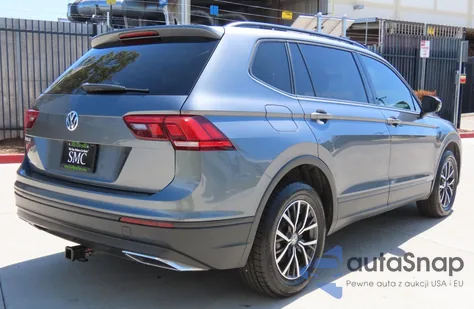 2021 Volkswagen Tiguan S z USA, uszkodzony, nr VIN 3VV1B7AX2MM125993